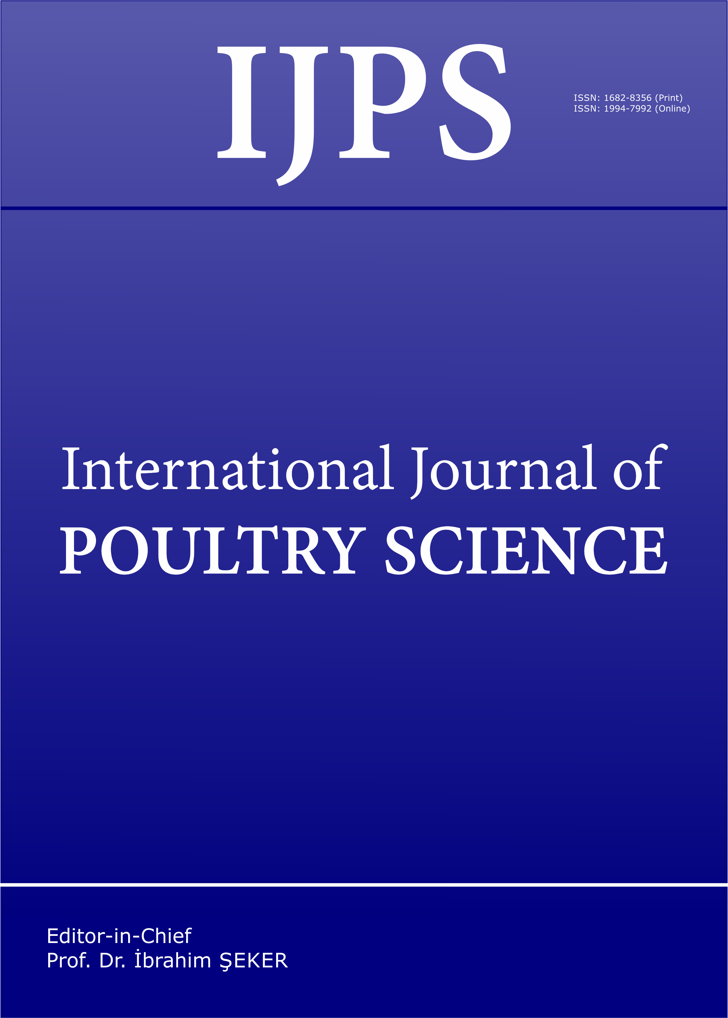 International Journal of Poultry Science